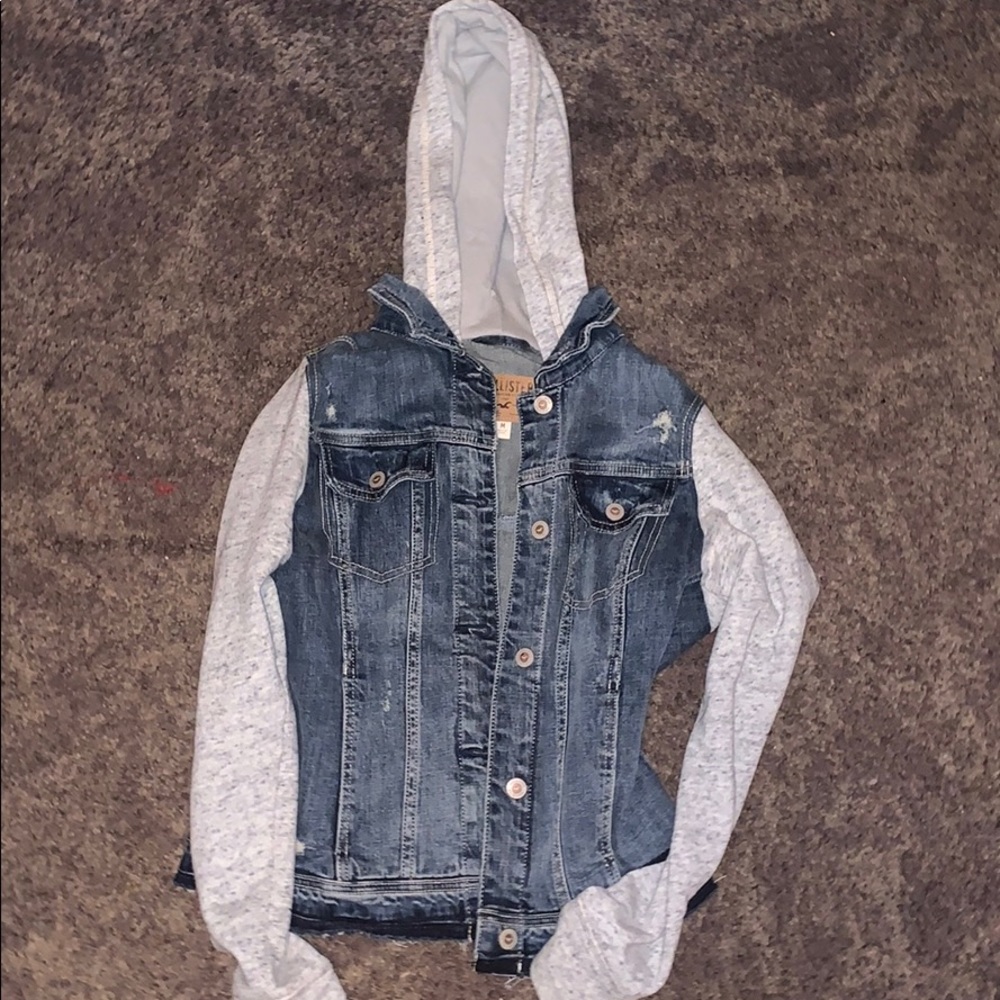 hollister jean jacket